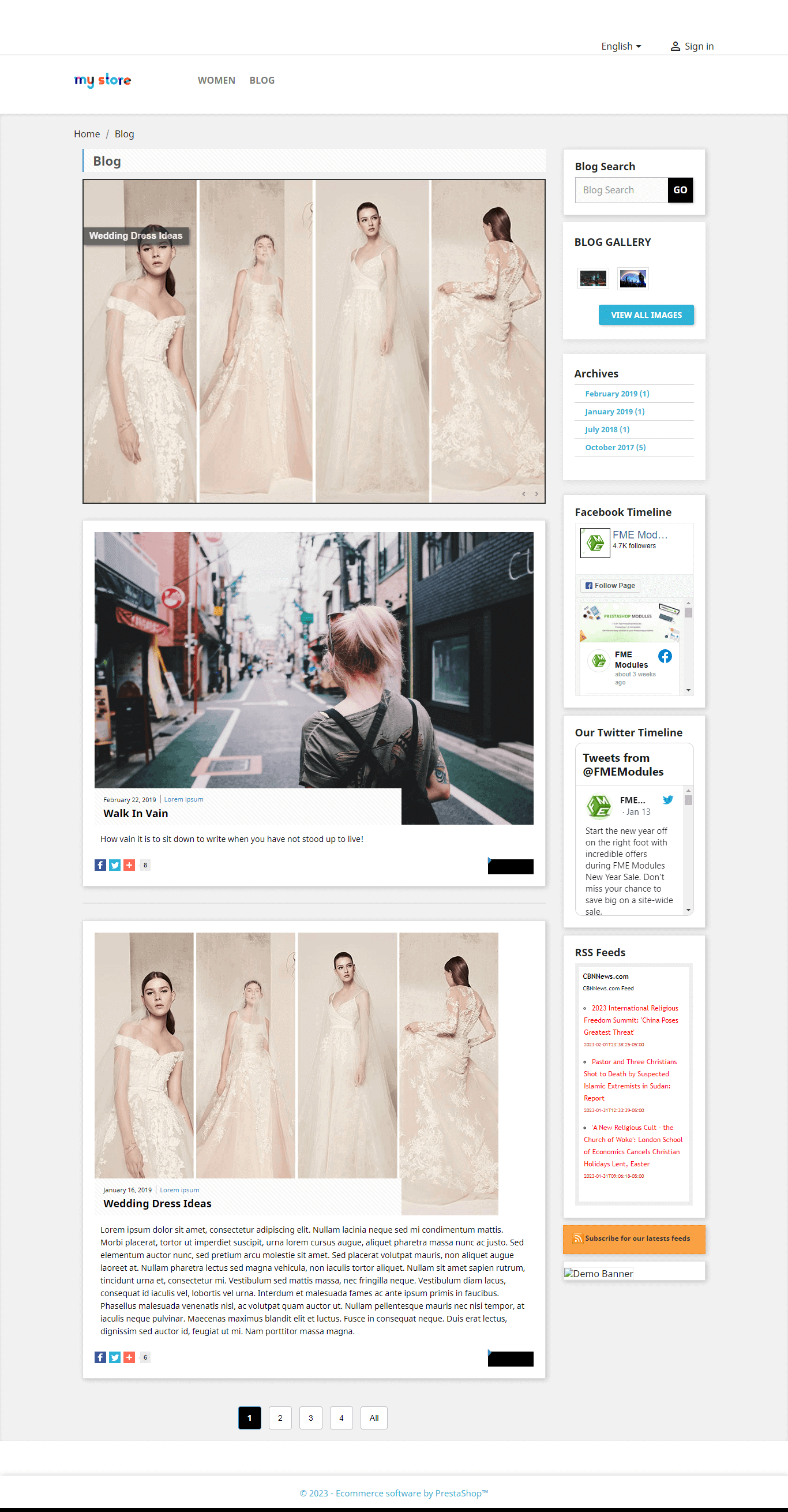 Blog Theme 1