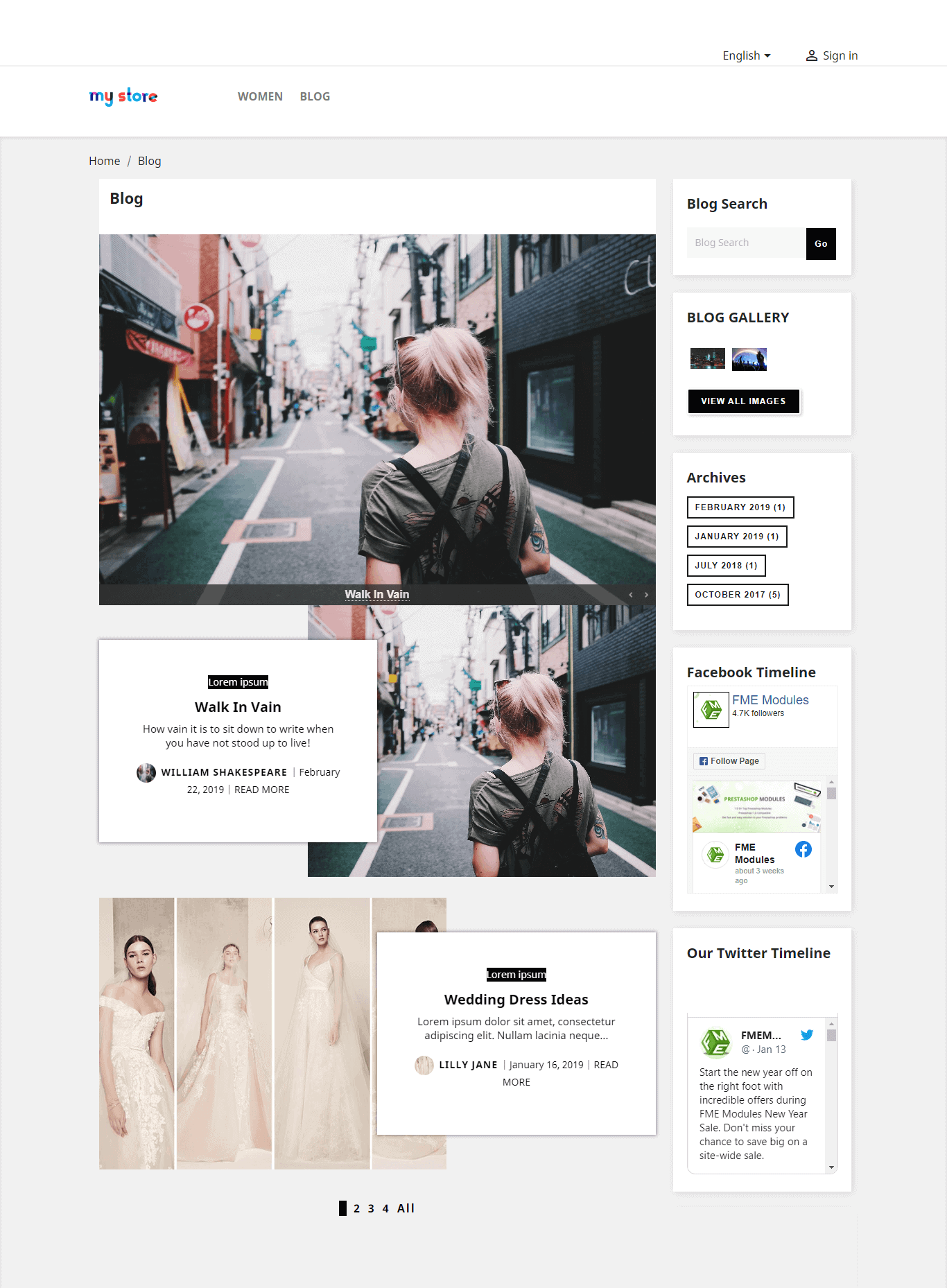 Blog Theme 4